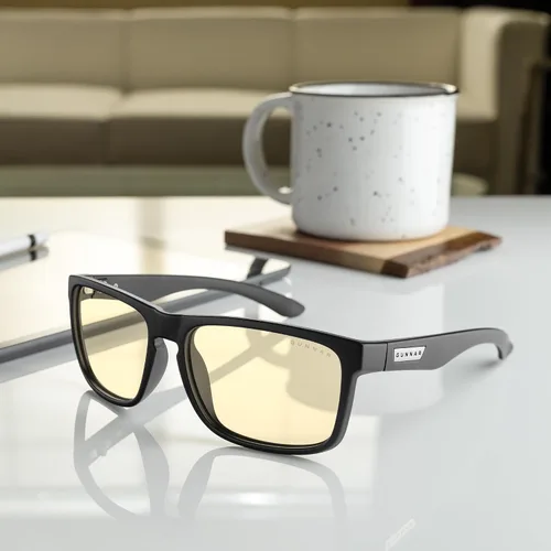Miniatura 8 de GUNNAR Gaming Glasses - Intercept Onyx Amber Lens - Blue Light Blocking Relieve Dry Eye