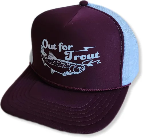 Miniatura 32 de ThatsRad Out for Trout Corduroy Snapback Sombrero Gorra Pesca con Mosca Pescador