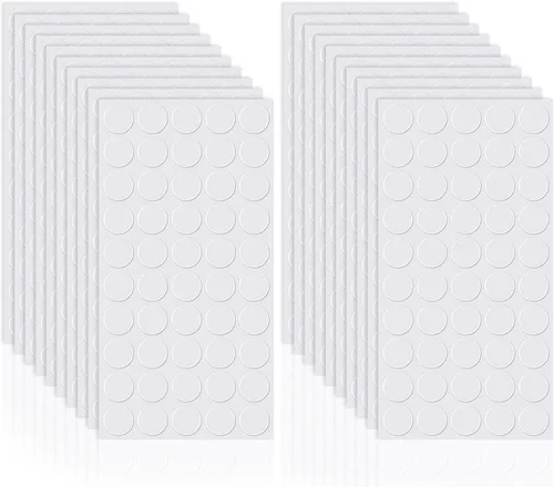 Miniatura 14 de Adhesivos adhesivos de doble cara transparentes de doble cara con cinta adhesiva redonda de acrílico sin rastros, adhesivo fuerte impermeable