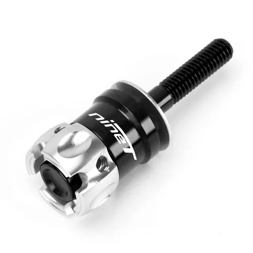 Miniatura 10 de Modeer Reemplazo de tornillo de montaje de tornillo de montaje de tornillo CNC para motocicleta CNC, sin herramientas, reemplazo de liberación Negro