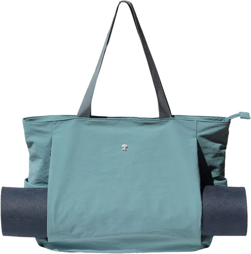 Miniatura 21 de Bolsa para esterilla de yoga ESVAN, bolsa de mano para yoga, bandolera para esterilla de yoga, bolsa de transporte para oficina, yoga, pilates, Aa