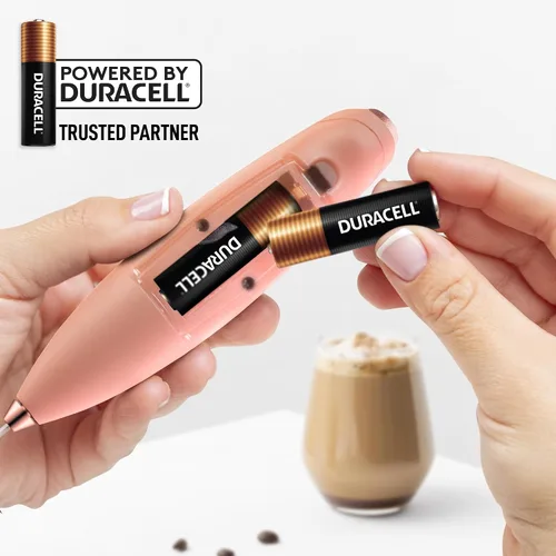 Miniatura 53 de Zulay Milk Boss Espumador de leche potente manual, hace espuma para latte, batidor para mezclar bebidas, café, miniespumador para capuchino, frappé