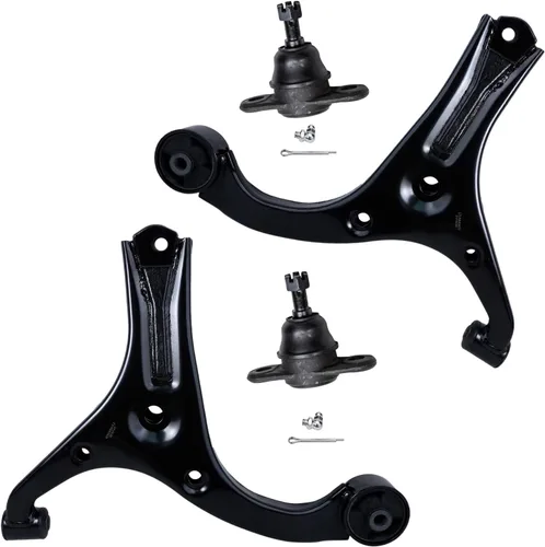 Miniatura 45 de Detroit Axle - Brazos de control superiores traseros para Chrysler 300 Dodge Challenger Charger Magnum, reemplazo del conjunto de brazos de control