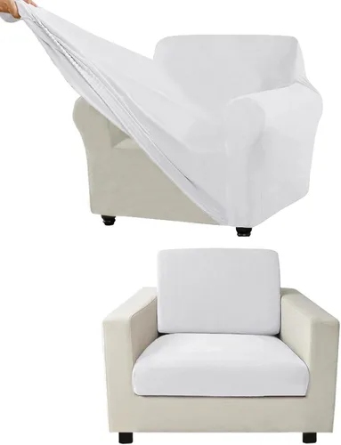 Miniatura 300 de Funda para Sofá de Terciopelo, Fundas Elásticas para Sofá para Funda Principal Separada/Respaldos y Cojines de Asiento, Funda para Sofá, para Fundas