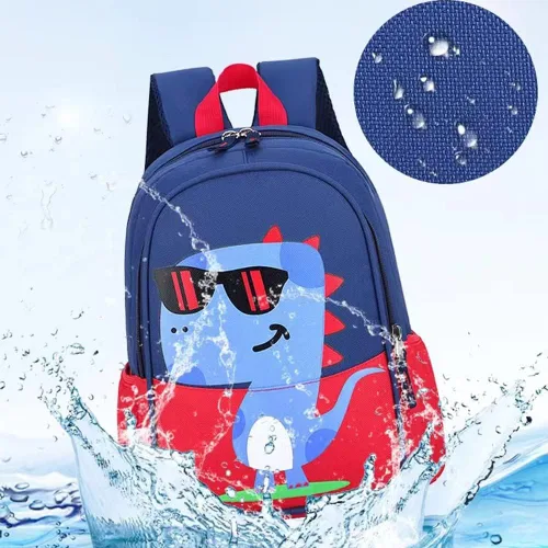 Miniatura 5 de POWOFUN Mochila de viaje preescolar para niños pequeños, rojo, (Dinosaur Red), S, Viajar
