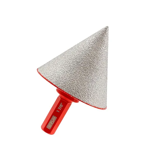 Miniatura 11 de DT-DIATOOL Broca biseladora de diamante de 3 pulgadas para azulejos, granito, mármol, agujeros existentes, ampliación, pulido, modelado, agujeros