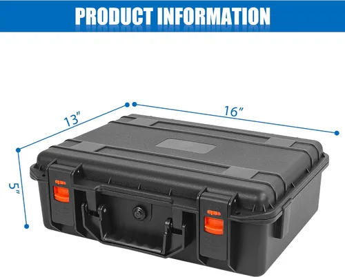 Miniatura 4 de TORIBIO Estuche de almacenamiento en miniatura con carcasa dura, Estuche de transporte de miniaturas con 108 ranuras, Estuche resistente