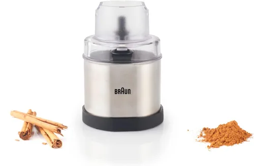 Miniatura 5 de Braun MQS270SI Multiquick - Molinillo de café y especias para batidora de mano, 1.5 tazas
