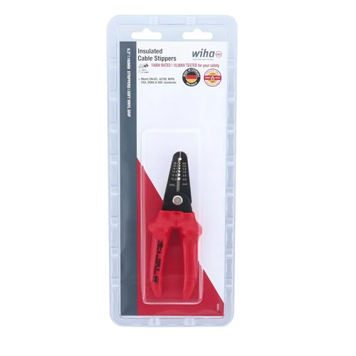 Miniatura 5 de Wiha 10250 Alicates pelacables aislados 10-20 AWG, multi, talla única