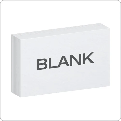 Miniatura 2 de Oxford Ficha de índice con rayas en blanco de 3 x 5 pulgadas, 300 unidades, color blanco (10013) (material - papel)