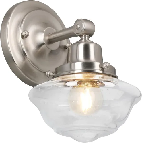 Miniatura 17 de Design House 519892 Kimball Industrial Farmhouse Luz de Pared Interior de 1 Luz con Pantalla de Metal para Pasillo, Baño, Cocina, Vestíbulo, Pintura
