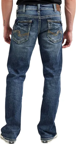 Miniatura 3 de Silver Jeans Co. Pantalón de jean Zac de ajuste relajado y recto para hombres