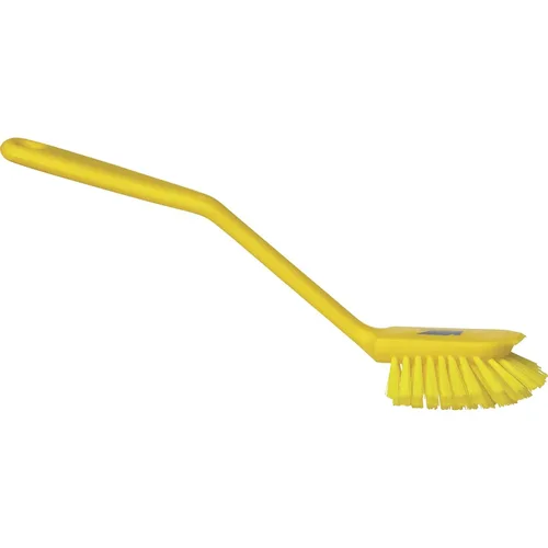 Miniatura 4 de Vikan 42376 Cepillo, plato, raspando borde, med, 11 ", PP/PBT, amarillo