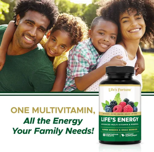 Miniatura 5 de Life's Energy Advanced - Multivitamínico diario avanzado para hombres y mujeres, suplemento energético y de apoyo inmunológico con súper verdes