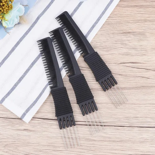 Miniatura 2 de Peinetas para el cabello - Fibra de carbono estática -cola Peines Herramientas para el cabello para estilos finos