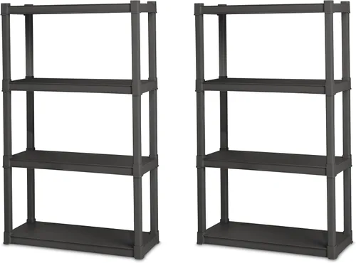 Miniatura 11 de Sterilite Paquete de 6 contenedores de almacenamiento de plástico transparente con tapas, 50 cuartos de galón, color gris, cajas organizadoras