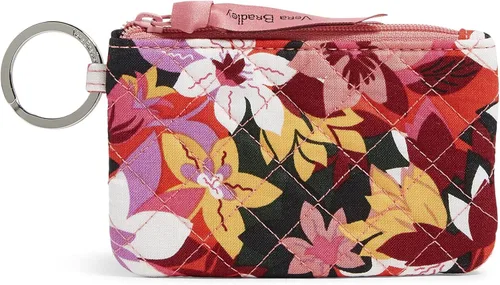 Miniatura 3 de Vera Bradley Cartera de algodón con cremallera para identificación para mujer