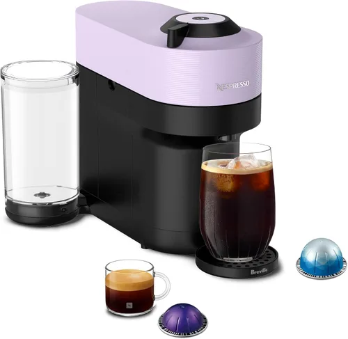 Miniatura 8 de Nespresso Vertuo Pop+ Cafetera para café y espresso de Breville, Samra Origins de The Weeknd Metad Green Negro/Verde