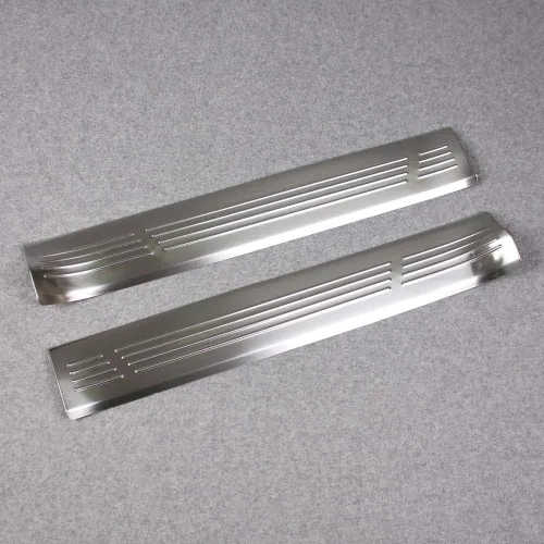 Miniatura 4 de Beautost Para Benz GLS 450/580 2020 2021 2022 2022 2023 2024 2025 Cubierta de protección para umbral de puerta interior (plateado)