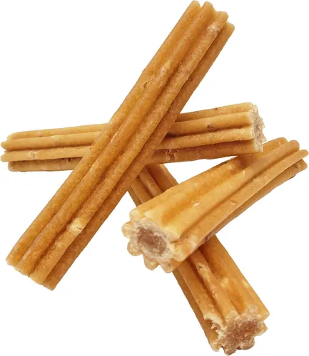 Miniatura 3 de Himalayan Dog Chew Churro de queso de yak para perros, 100% natural, duradero, sin gluten, chucherías saludables y seguras para perros, sin lactosa
