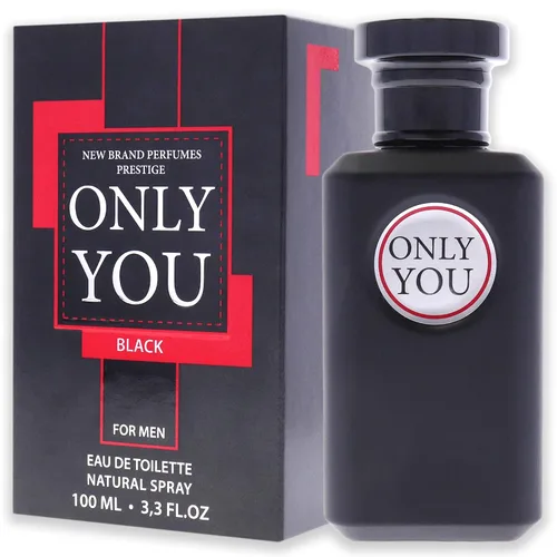 Miniatura 4 de New Brand Perfumes Only You Black EDT Spray Hombres 3.3 oz, OYOU1M