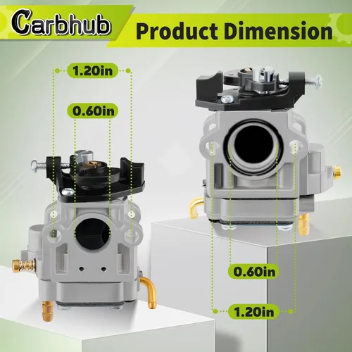 Miniatura 4 de Carbhub Carburador para Echo PB-770 PB-770H PB-770T Soplador de Mochila Reemplaza Walbro WYK-406 WYK-406-1 WYK-345-1 Echo A021001870 A021003940