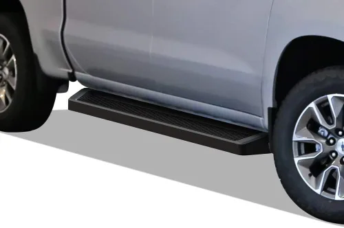 APS Estribos negros compatibles con Chevy Silverado GMC Sierra 1500 2019-2026 Crew Cab y 2500 HD 3500 HD 2020-2026 (Silverado 1500 LTD Sierra 1500