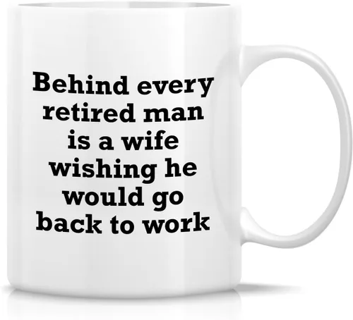 Miniatura 39 de Retreez Taza divertida – Horario de jubilación Do Whatever the Fxxx - Taza de café de cerámica de 11 onzas, divertida, sarcasmo, sarcástico