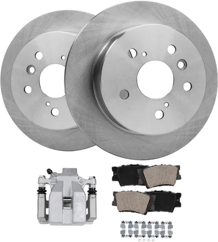 Miniatura 14 de Detroit Axle - Rotores de freno para Ford Mustang 2015 2016 2017 2018 2019 2020 2021 2022 2023 Rotores de freno de disco 2016 2017 2018 2019