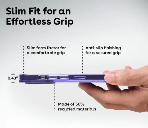 Miniatura 8 de CASETiFY Funda compacta para iPhone 12 [2 veces probada contra caídas de grado militar / protección contra caídas de 4 pies] - Negro transparente
