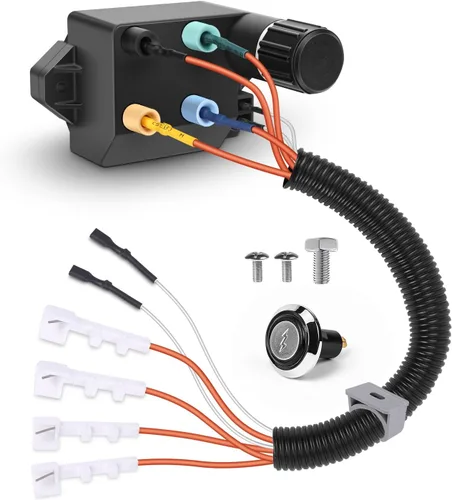 Miniatura 20 de Uniflasy 1836-13 7629 Kit de encendido para parrilla Weber Genesis 330 con control frontal (2011 - más reciente), kit de encendido para Genesis