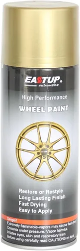 Miniatura 27 de EASTUP Pintura Metálica Premium Oro Champán para Llantas - Acabado Brillante, Alta Durabilidad, Resistente al Desvanecimiento, Pintura en Aerosol