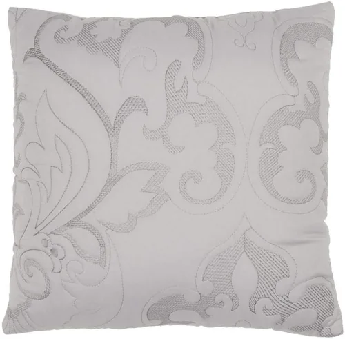 BrylaneHome Amelia Almohada Cuadrada - Gris