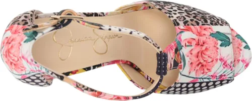 Miniatura 5 de Jessica Simpson Danny 10 - Sandalias de plataforma con tacón de bloque para mujer