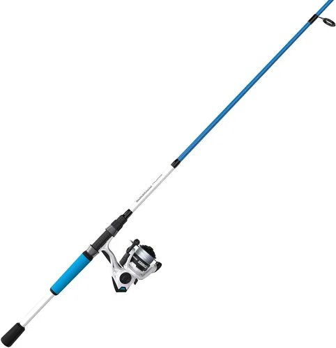 Miniatura 12 de Zebco Roam - Combo de carrete giratorio y caña de pescar, caña de fibra de vidrio de 6 pies, mango Split ComfortGrip, pomo de mango Soft-Touch