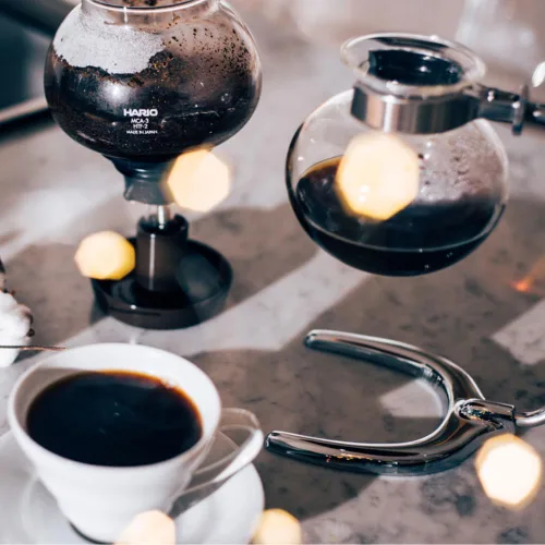 Miniatura 6 de Hario 3 tazas de sifón de café (Moca)