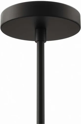 Miniatura 4 de Modway Penrose - Lámpara de araña de 6 luces, color negro, 25 x 25 x 72 pulgadas