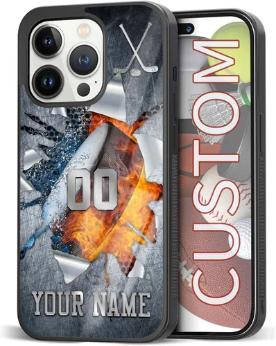 Miniatura 18 de Fundas de teléfono personalizadas con nombre, diseño vintage con textura de metal para iPhone 6, 7, 8, 11, 12, 13, 14, 15, 16, 17 Pro Max Plus Mini