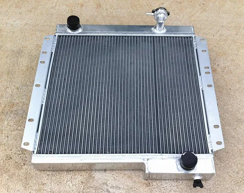 Miniatura 3 de Radiador de aluminio de 3 filas + ventilador para Toyota Land Cruiser FJ40 FJ45 Gasolina MT 1970-1980 1971 1972 1973