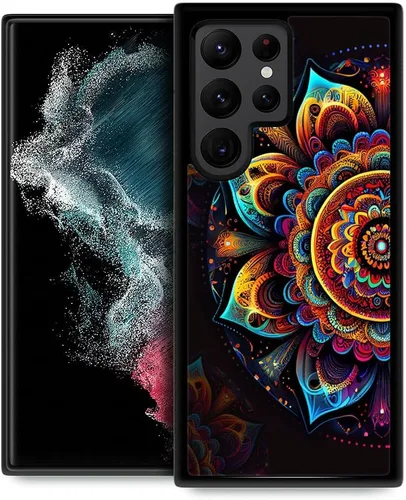 Miniatura 22 de Funda compatible con Samsung Galaxy S22 Ultra, funda delgada y suave a prueba de golpes, funda protectora de poliuretano termoplástico para mujeres