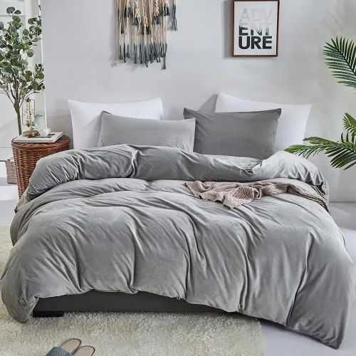 Miniatura 283 de CLOTHKNOW - Juego de edredón verde militar tamaño completo de 3 piezas, juego de ropa de cama verde oscuro, edredón suave con 2 fundas de almohada