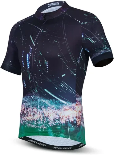 Camiseta de ciclismo para hombre, camiseta de manga corta para ciclismo de montaña, ropa de bicicleta para montar en bicicleta, motociclista, MTB y