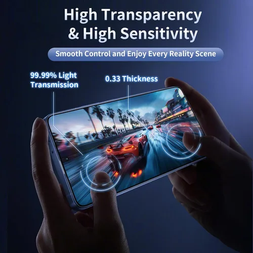 Miniatura 4 de 2 protectores de pantalla de privacidad para Samsung Galaxy A15 5G/4G antiespía + 2 protectores de lente de cámara, vidrio templado antiespías
