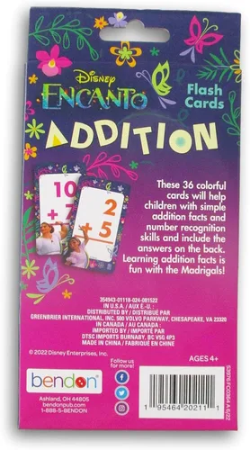 Miniatura 2 de Encanto Flash Cards Primer Grado - Adición - 36 tarjetas