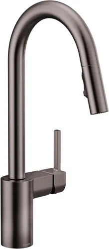 Miniatura 29 de Moen Align Grifo de cocina Motionsense Wave con un solo sensor sin contacto, de un mango de arco alto moderno con acoplamiento de reflejo