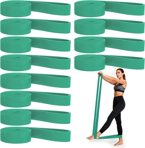 Miniatura 8 de Juego de 12 bandas de resistencia, asistencia para dominadas, entrenamiento de fuerza y terapia física para gimnasio en casa Bandas de bucle