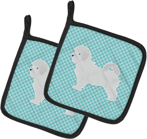 Miniatura 291 de Caroline's Treasures BB3567PTHD - Juego de soportes para ollas de cocina resistentes al calor, almohadillas calientes para cocinar, hornear, Copo