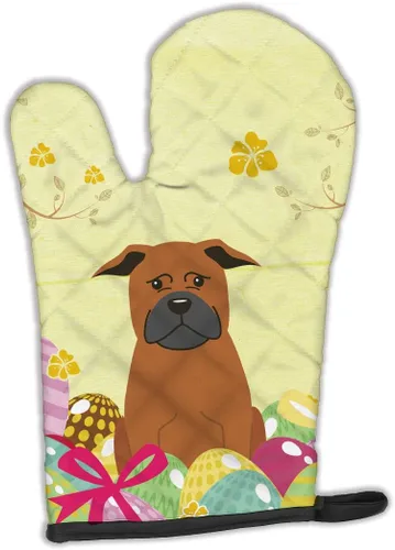 Miniatura 394 de Caroline's Treasures BB2732OVMT Dog House Collection Border Collie - Guante de horno grueso resistente al calor para sartenes calientes y horno