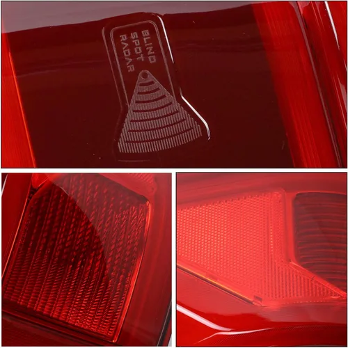 Miniatura 7 de Luz trasera LED con punto ciego compatible con Ford F150 2015 2016 2017 Lado izquierdo del conductor Luz trasera Lámpara de freno trasera Montaje