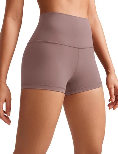 Miniatura 71 de CRZ YOGA Butterluxe - Pantalones cortos de ciclismo de cintura alta para mujer, 2.5 pulgadas, yoga, entrenamiento, elastano, correr, voleibol